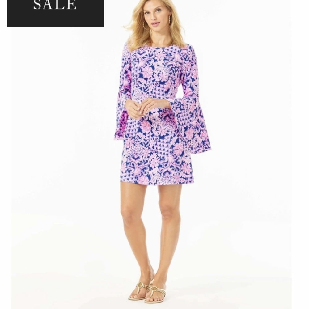 LILLY PULITZER KAYLA STRETCH DRESS SZ 10